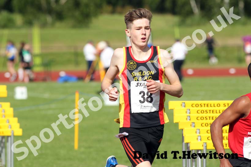 Henry Johnson, under-15s 800 metres, Northern under-15/17/20s.